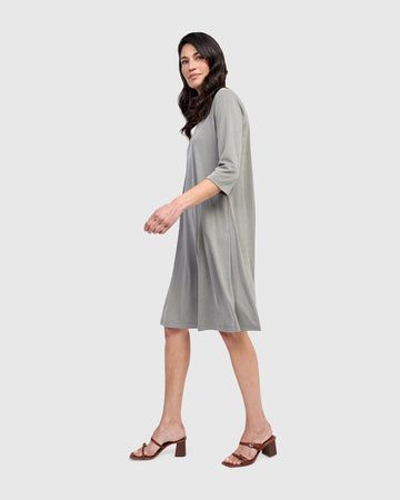 alembika-essential-relaxed-dress-saladine-knielanges-a-linien-kleid image 4