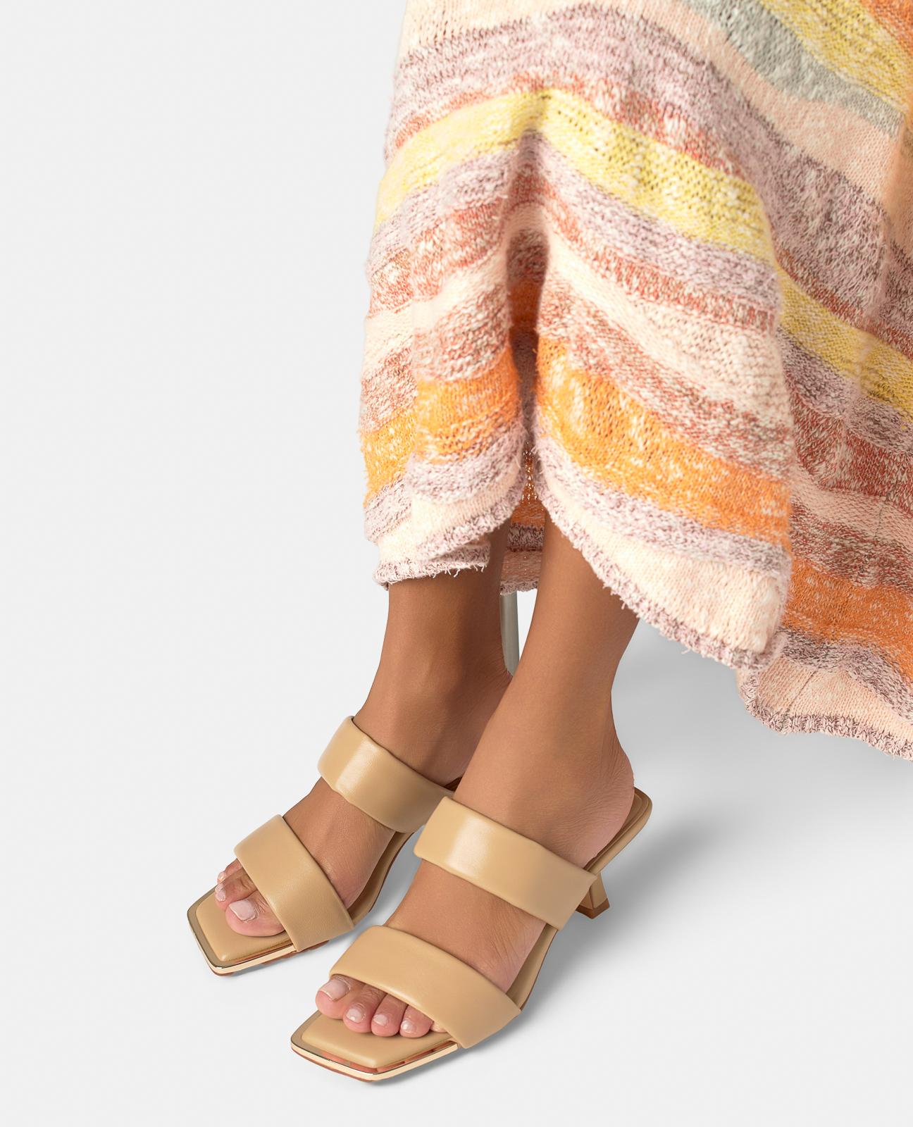 alma-en-pena-double-strap-nappa-sandalette-arena-6-5-cm image 5