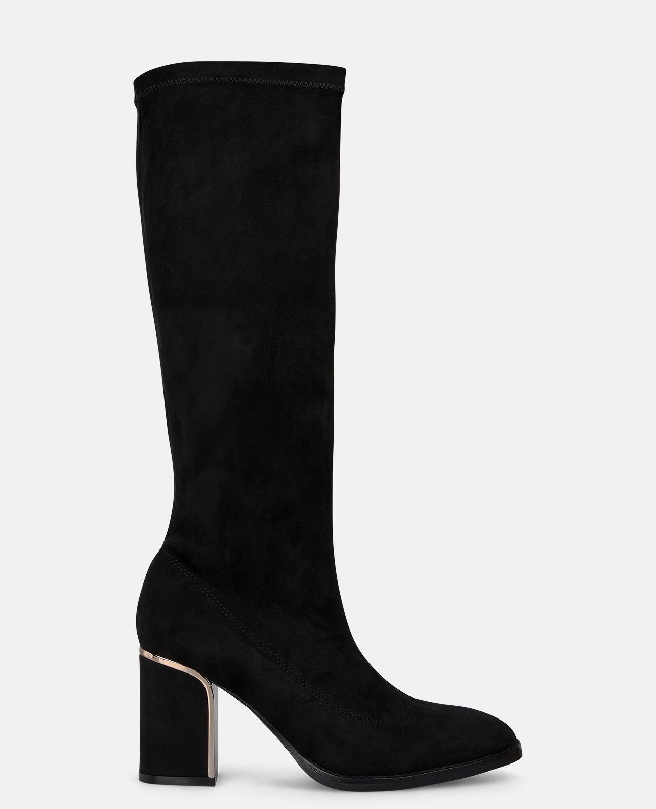 alma-en-pena-alfa-63973-high-top-stiefel-8-cm-blockabsatz-schwarz image 1