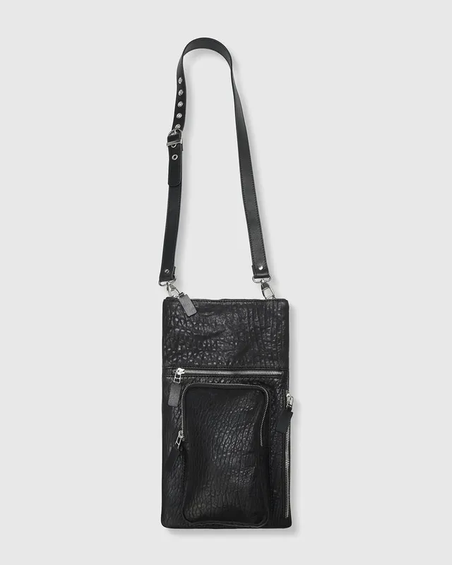 alembika-flat-stash-pouch-bag-ab04b-ledertasche-schwarz image 1