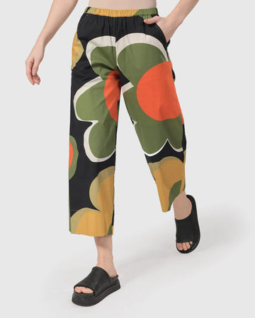 alembika-groovy-crop-pants-floral-caprihose-baumwolle image 4