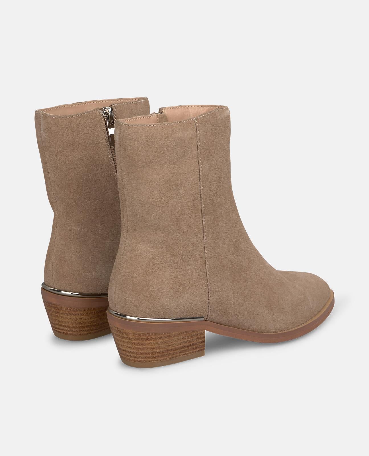 alma-en-pena-flache-stiefelette-vison-4-5-cm image 3