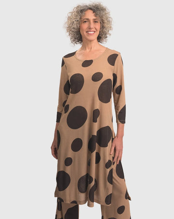 alembika-mara-tunika-sand-jersey-tunika-in-kleidl-nge-mit-punktemuster image 4