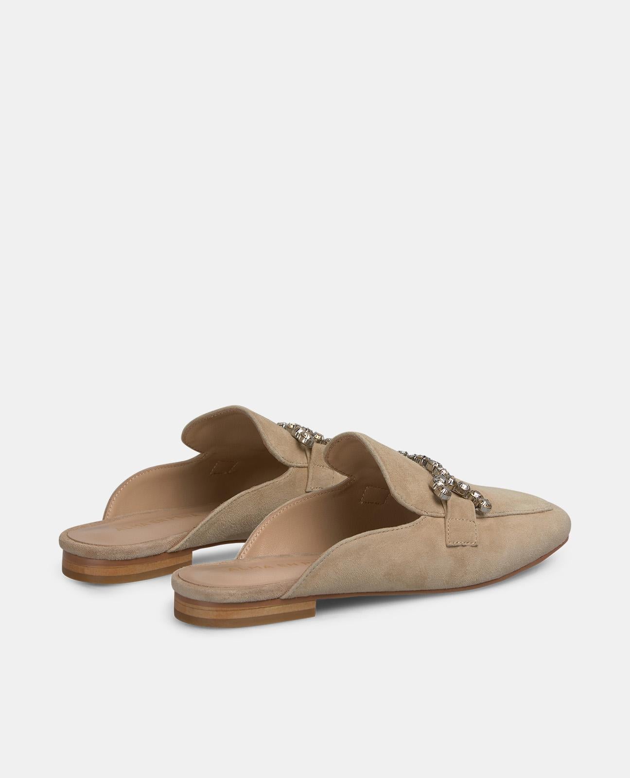 alma-en-pena-stretch-spring-mules-beige-1-5-cm-mit-strass image 3