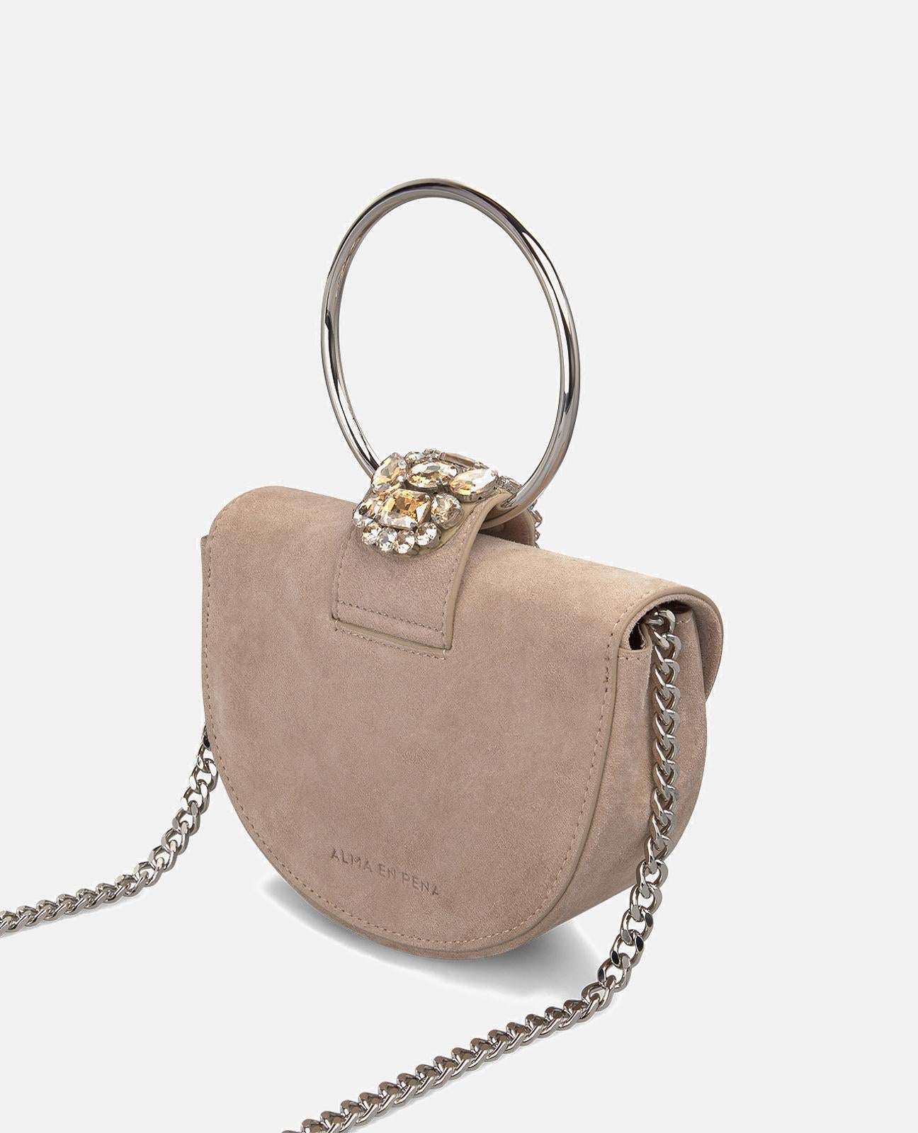 alma-en-pena-snake-schultertasche-halbmond-vis-n-leder image 2