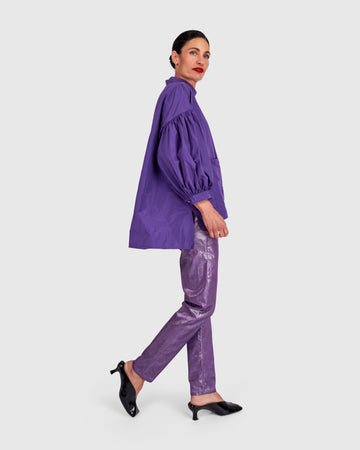 alembika-essential-taffeta-puff-shirt-amethyst-bluse image 5