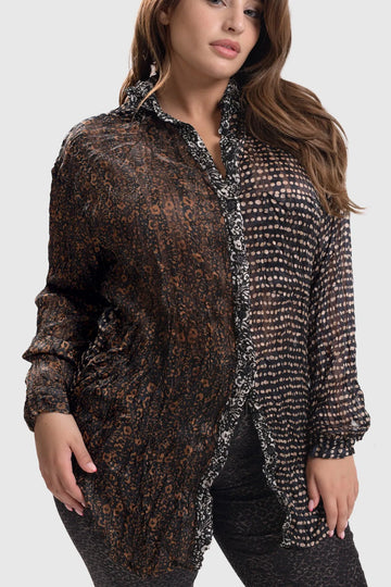 alembika-talia-blouse-russet-bluse-mit-knopfleiste image 6