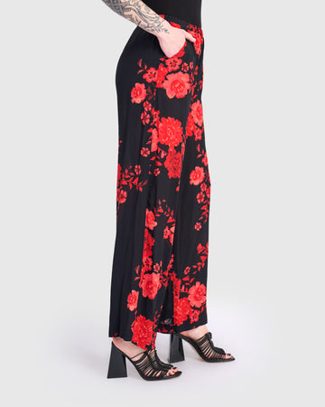 alembika-anko-gerade-hose-black-red-peony-viskose image 4