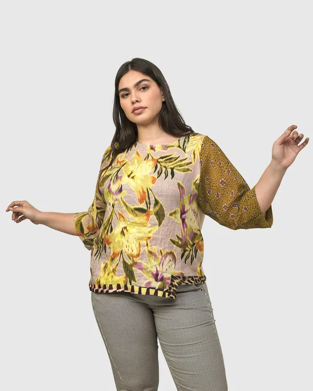 alembika-beachside-top-mix-pullover-tunika-leinen-mix image 1