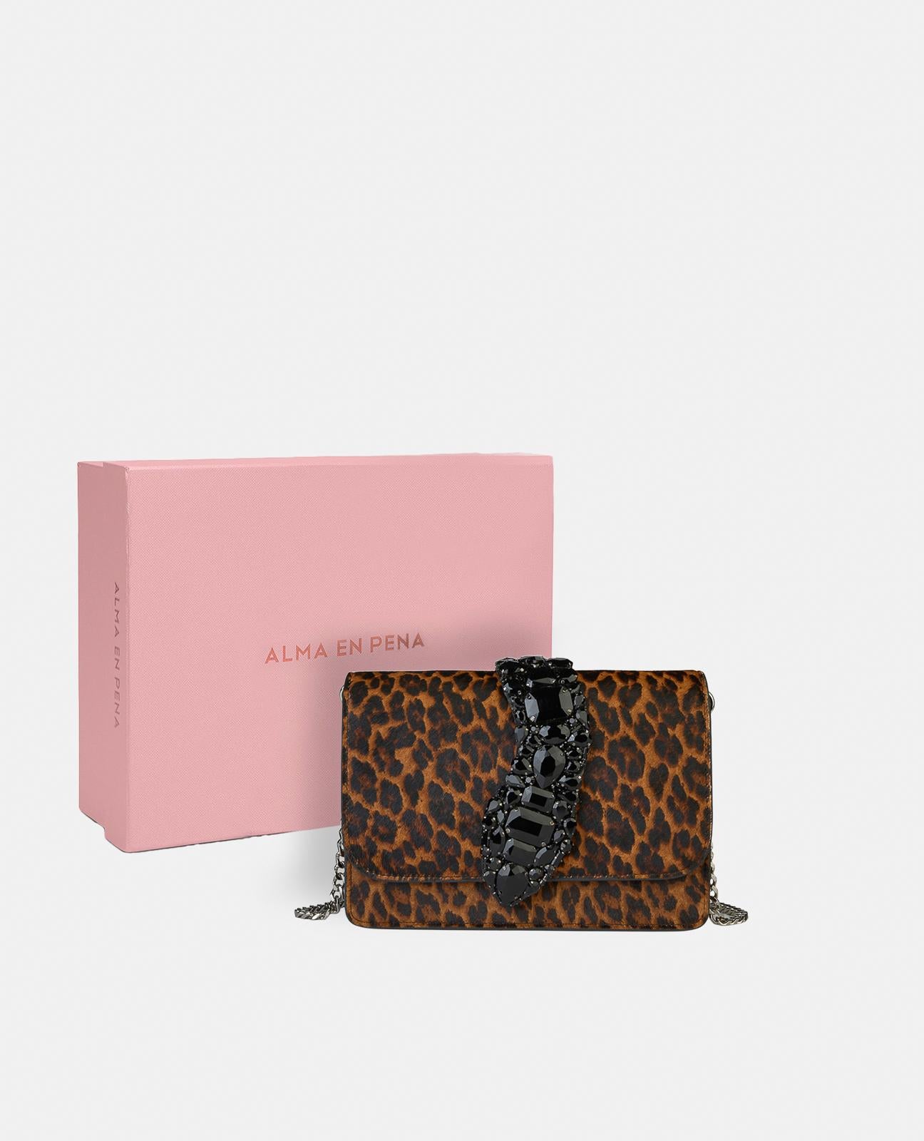 alma-en-pena-snake-klappen-schultertasche-leder-braun image 5