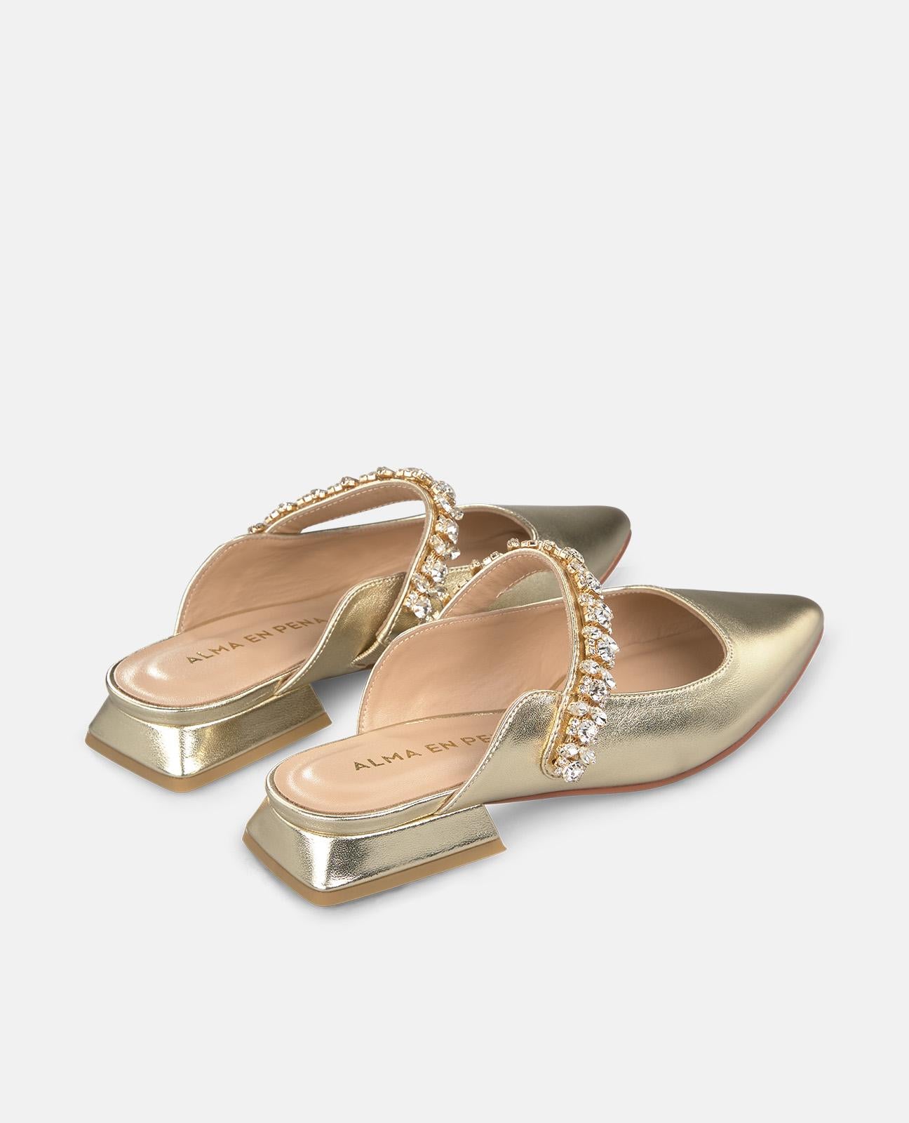 alma-en-pena-heeled-shoe-rhinestones-strap-spitzer-schuh-dorado-2-cm image 3