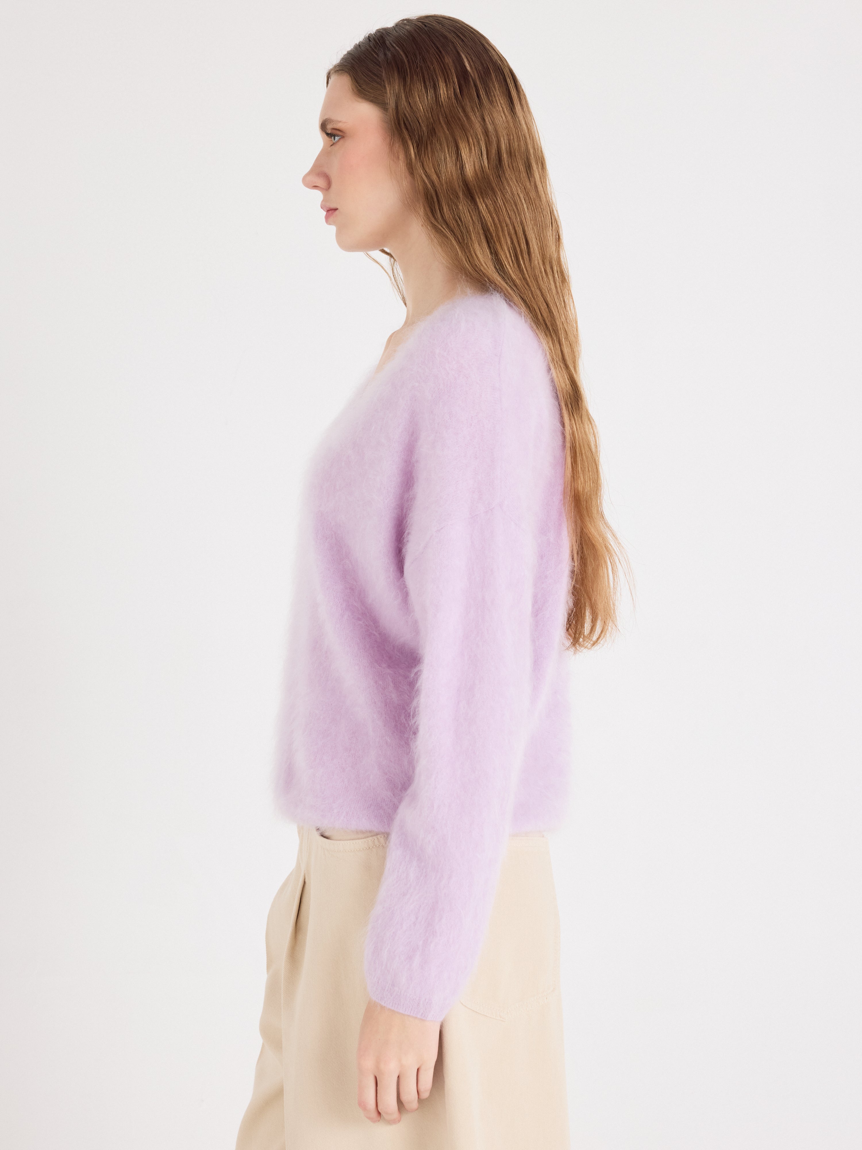 absolut-soeli-oversize-pullover-damen-v-ausschnitt-kaschmir-bross-flieder image 4