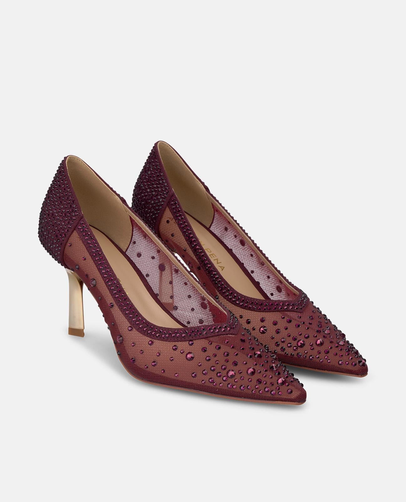 alma-en-pena-schn-r-pumps-bordeaux-strass-8-cm image 2