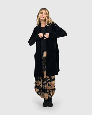 alembika-velvet-smoking-jacket-black-eleganter-samt-blazer image 8