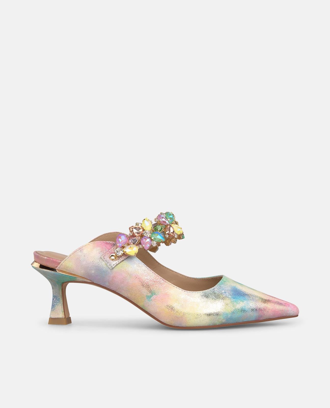 alma-en-pena-mules-mit-strassriemen-rosa image 2