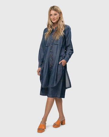 alembika-rancho-chambray-tunika-hemd-denimblau image 4