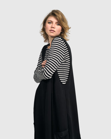 alembika-urban-arca-rmelloses-kleid-damen-schwarz image 6