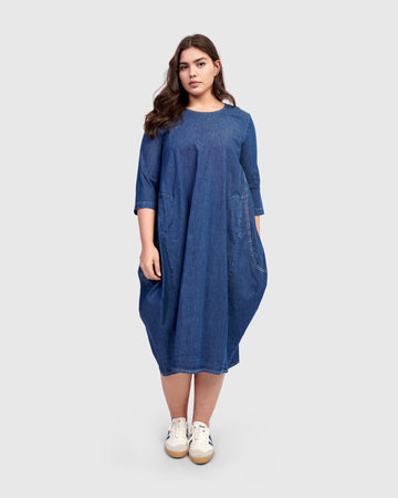 alembika-liberty-oversized-shiftkleid-denim image 3