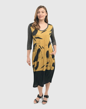 alembika-ru-crinkle-cocoon-kleid-yellow image 6