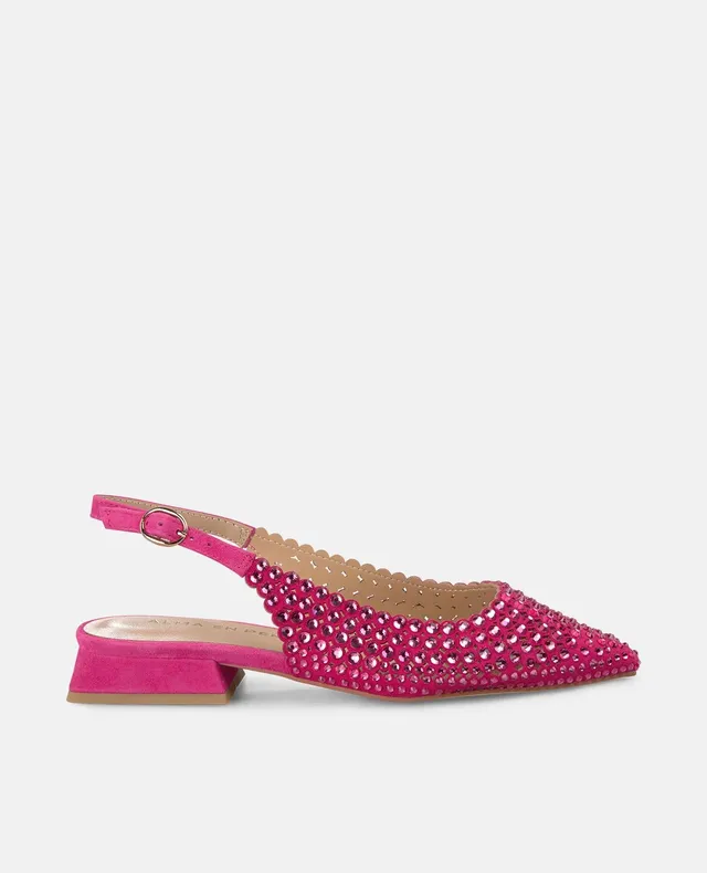 alma-en-pena-spangen-ballerina-fuchsia-strass-2-cm-spitz image 1