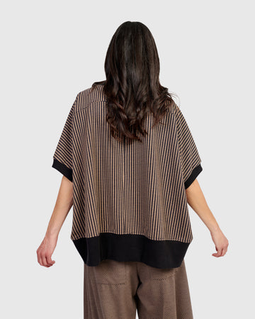 alembika-yetta-rounded-top-chocolate-boxy-jacquard-oberteil image 5