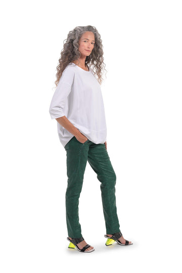 alembika-chi-plaid-patch-top-clover-karo-top image 2