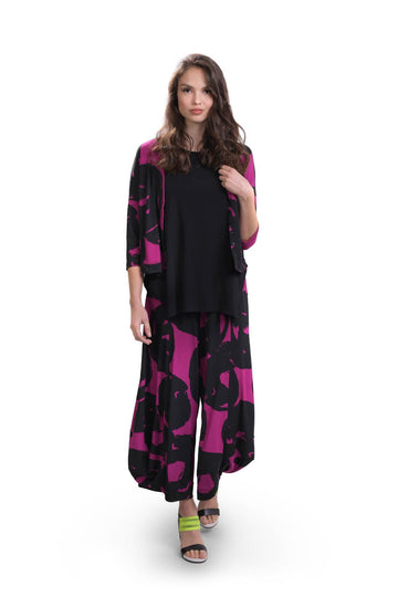 alembika-art-print-cardigan-violet-sj412v-damen-strickjacke image 6