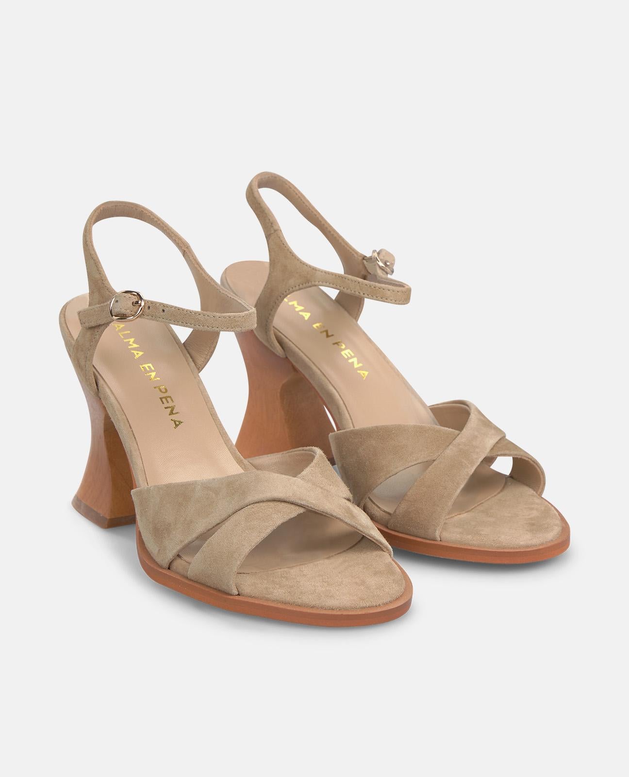 alma-en-pena-sandalette-mit-holzabsatz-10-cm-arena image 2