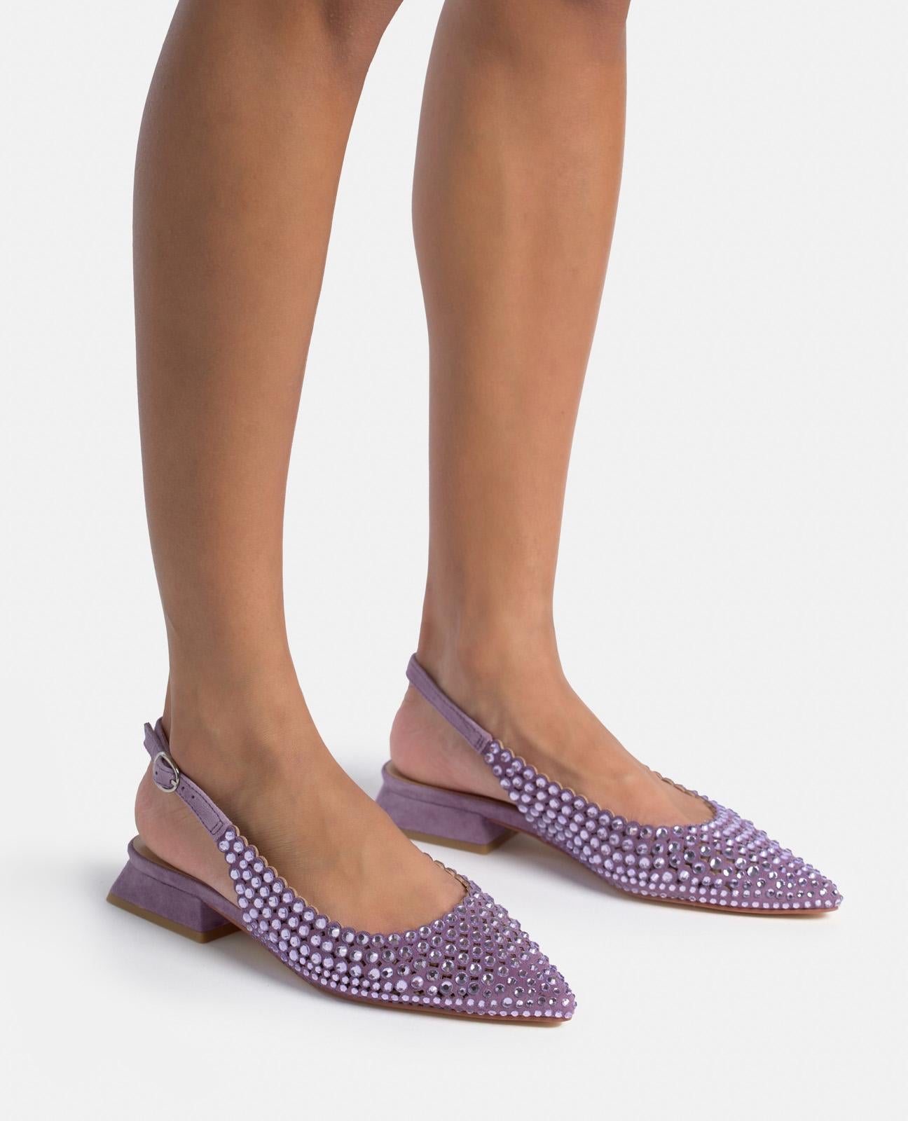 alma-en-pena-ballerina-mit-strass-violeta-spitze-zehen-2-cm-absatz image 4