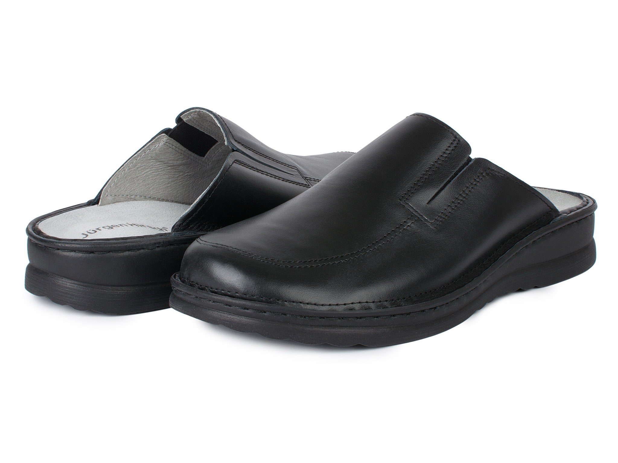 aerosoft-j-rgen-hirsch-ergo-04-herren-leder-clog-mit-wechselfu-bett image 7