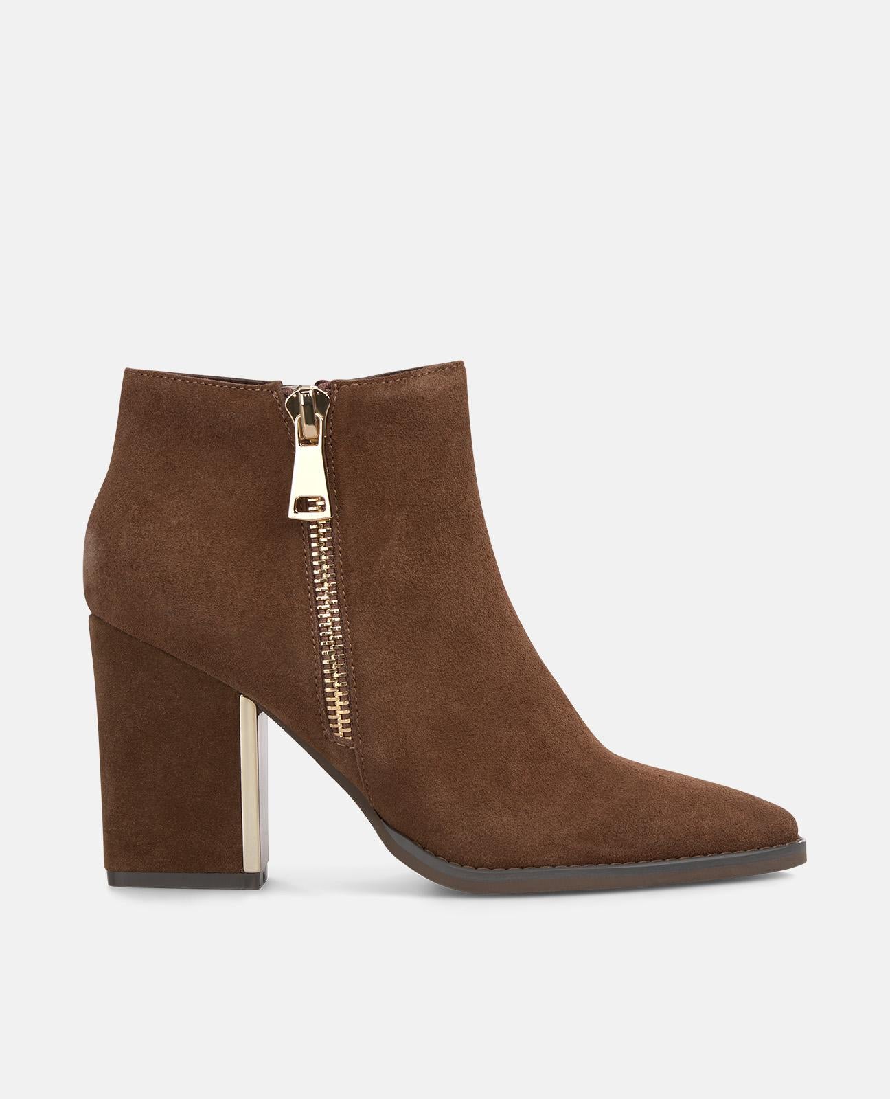 alma-en-pena-heeled-zipper-ankle-boot-stiefeletten-camel-8-cm image 1