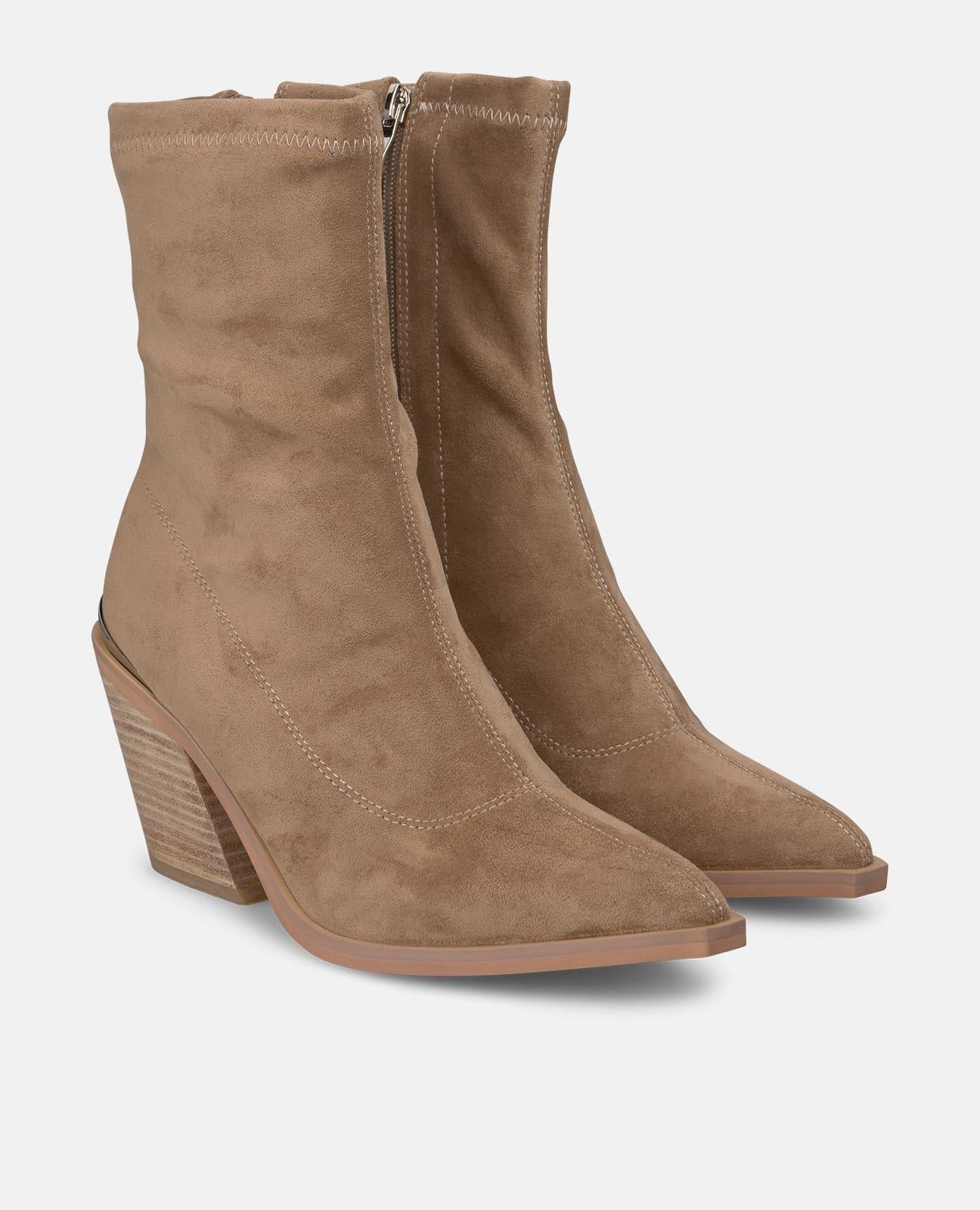 alma-en-pena-stiefelette-mit-hohem-absatz-vison-8-cm-absatz-13-cm-schaft image 2