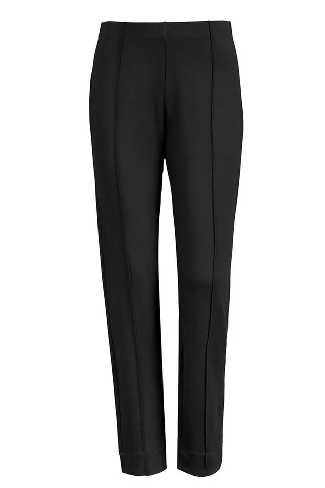 alembika-essential-straight-leg-hose-schwarz-jerseyhose image 1