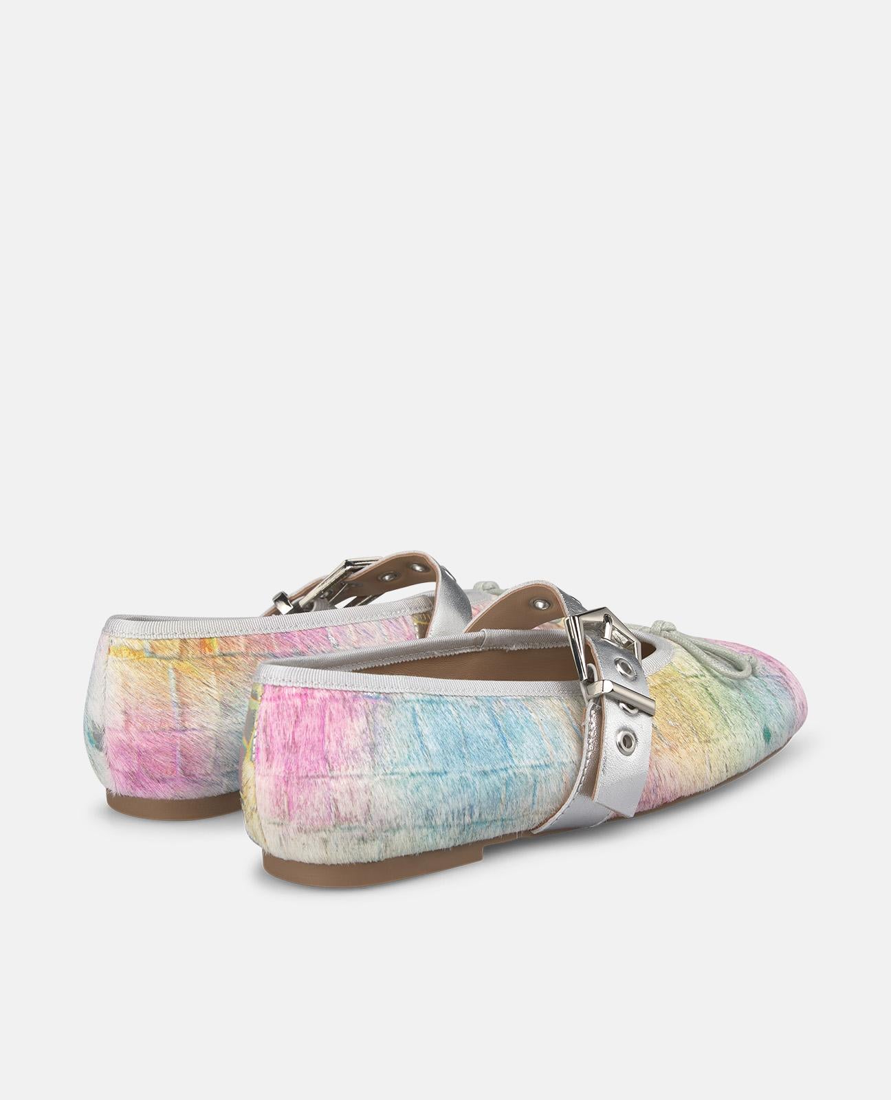 alma-en-pena-multicolored-ballerina-flache-ballerinas-multicolor image 3
