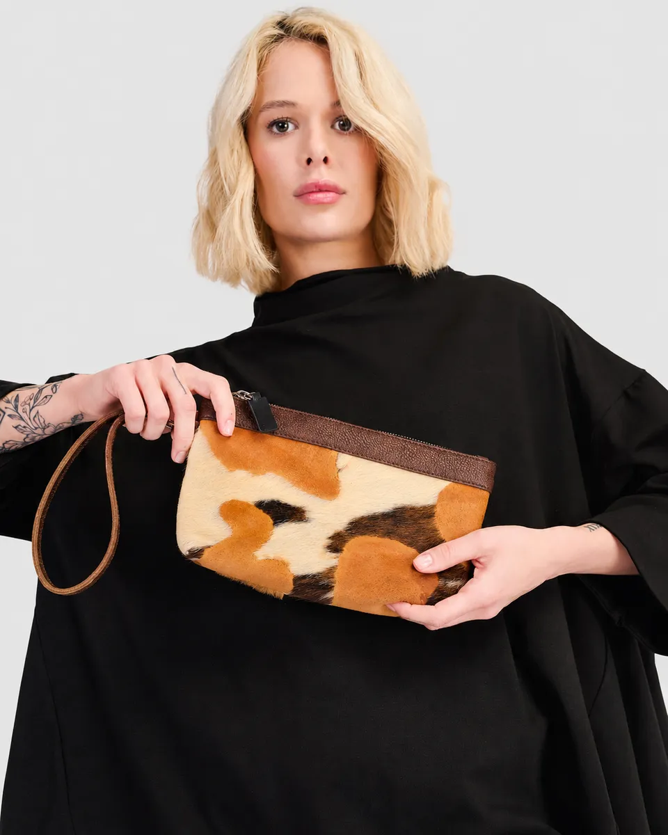 alembika-petite-wristlet-brindle image 1
