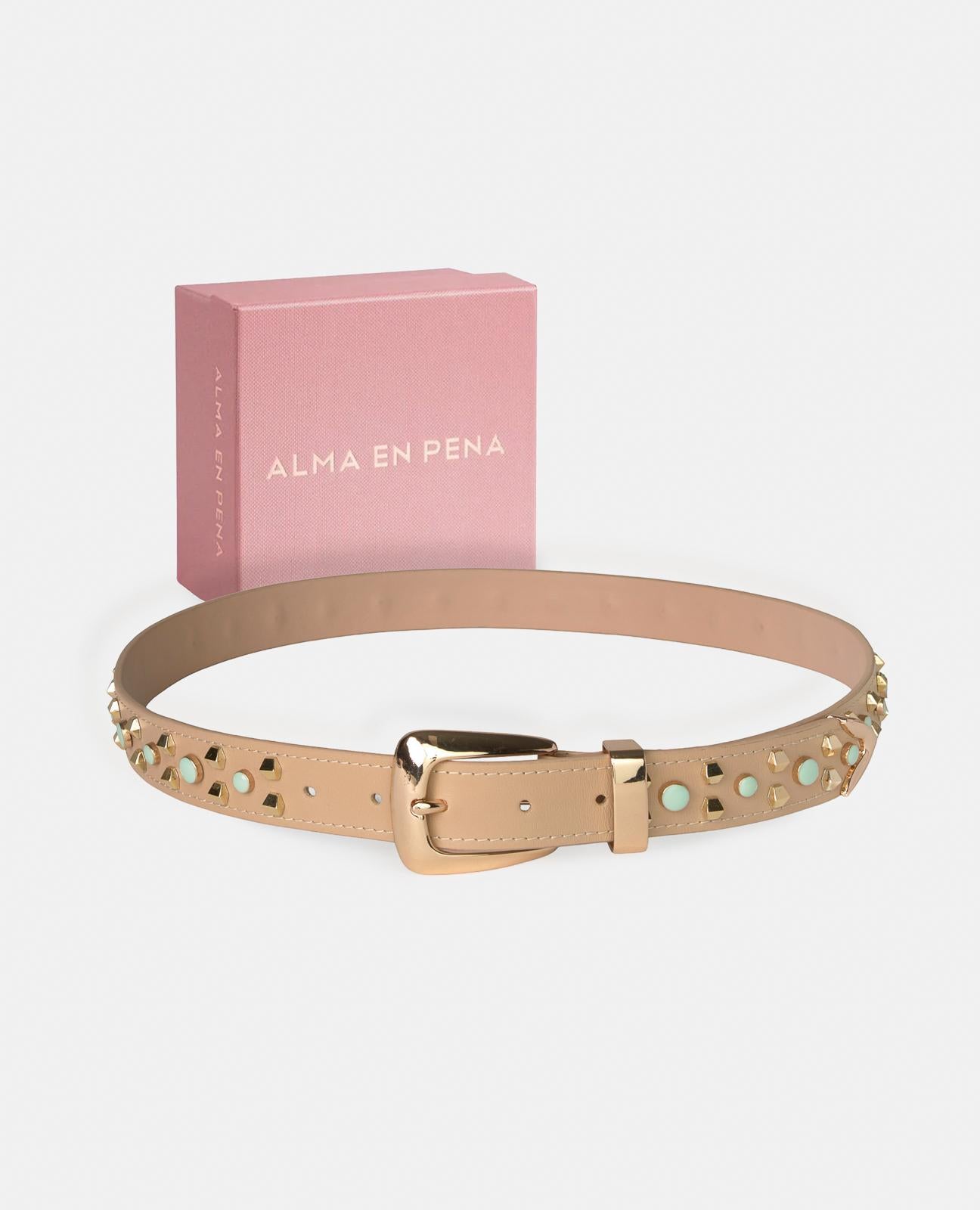 alma-en-pena-nieteng-rtel-leder-braun-multicolor-3-cm image 4