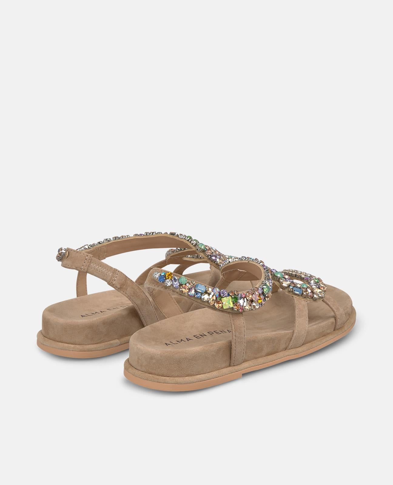 alma-en-pena-flat-sandal-snake-flache-sandalen-schlangenprint-2-5-cm image 3