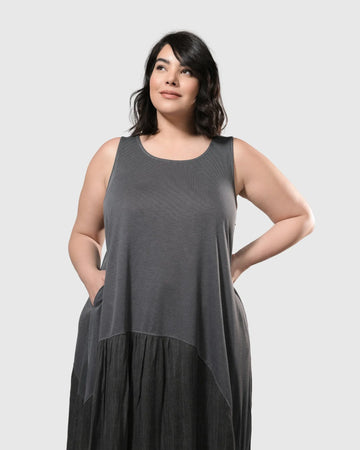 alembika-dana-flow-tank-kleid-dove-grey image 3