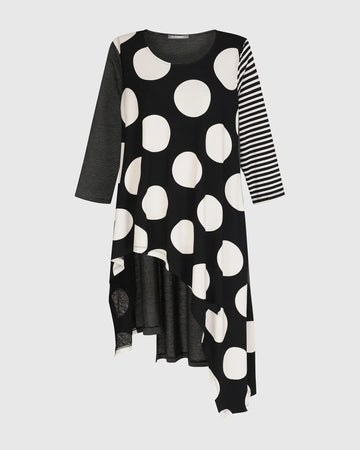 alembika-minnie-swing-tunika-mono-dots image 7