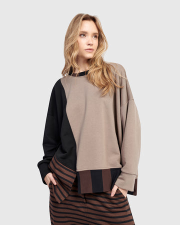 alembika-urban-blitz-crewneck-top-mix image 5