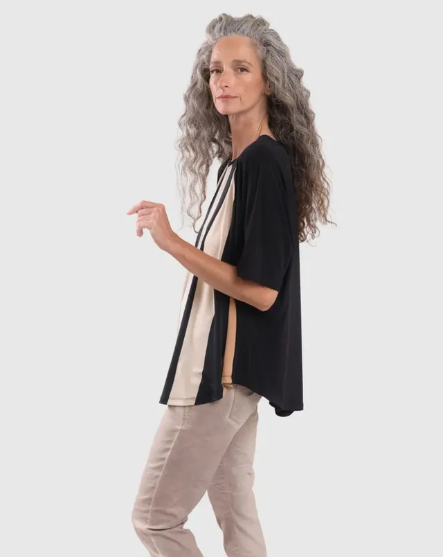alembika-sleek-raglan-top-sunrise-damen-top image 1