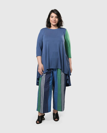alembika-fresh-7st527o-colorblock-tunika-ocean image 2