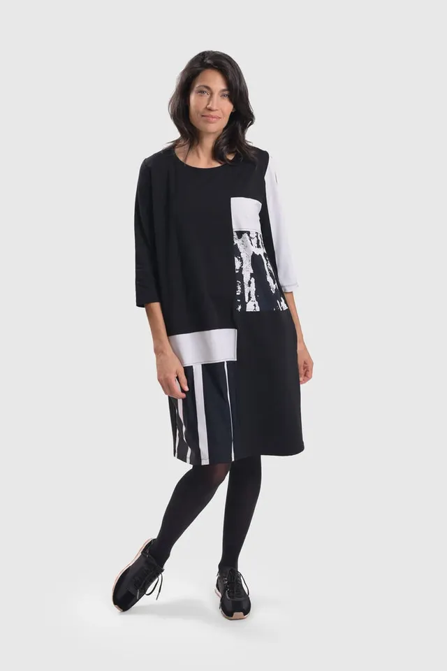 alembika-tekbika-graffiti-dress-damen-jerseykleid image 1