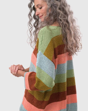 alembika-horizon-sweater-multi-relaxed-strickpullover image 2