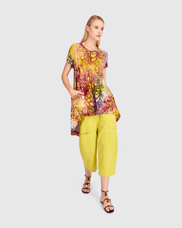 alembika-wild-heart-swing-tunika-raspberry-gold image 2