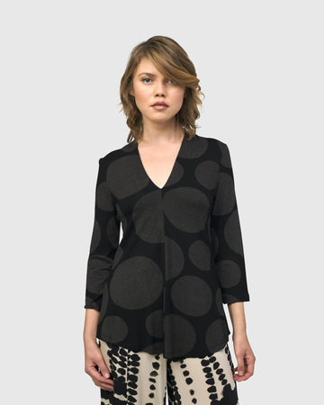 alembika-voyager-v-neck-top-braun-jerseytop image 2