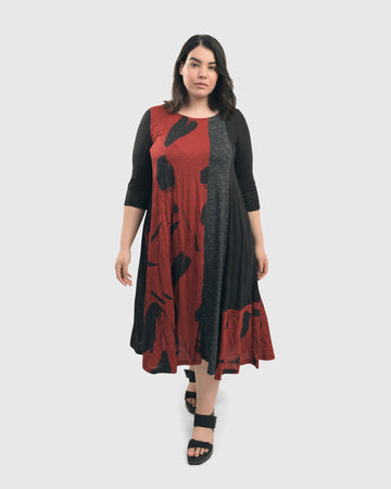 alembika-marni-crinkle-a-line-kleid-rot image 8