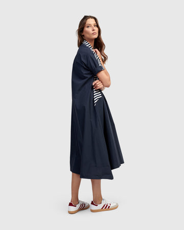 alembika-sail-away-midi-dress-navy-baumwoll-kleid image 4