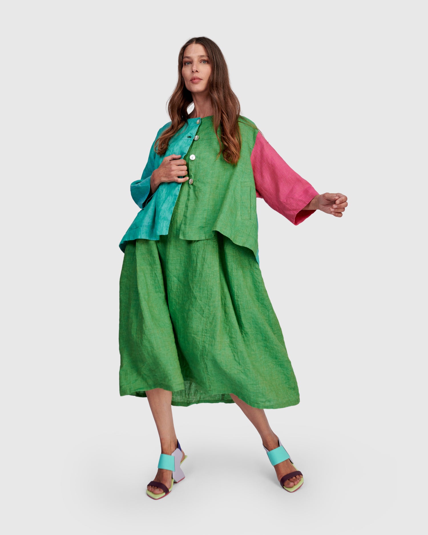 alembika-peacock-rj374t-leinen-topper-jacke-tropical-mix image 7