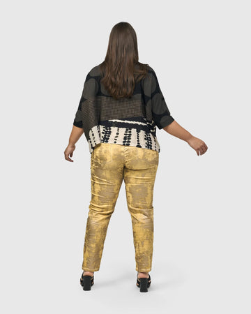alembika-izma-boxy-tee-damen-cropped-t-shirt-savanna image 5